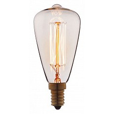 Лампа накаливания loft it edison bulb e14 60Вт k 4860-f